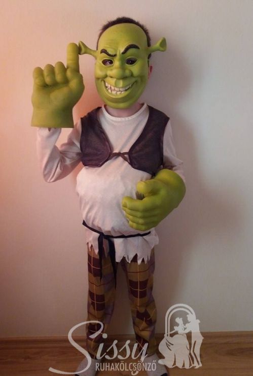 Shrek jelmezek (2 fazonban)