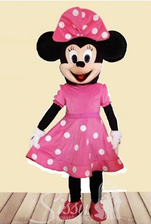 Minnie, pink sétáló/kabala jelmez. Beszerzés alatt !